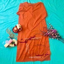 Khobsurat – Orange Stitched Shirt IMG # 2