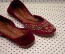Yellow Velvet - Embroidered - Duplicate IMG # 1