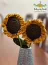 Crochet Sunflower one Stem IMG # 1