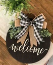 welcome door hanging  IMG # 1