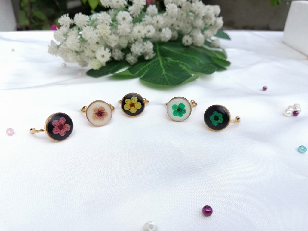 Floral Rings