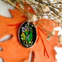 Black leaf pendant IMG # 1