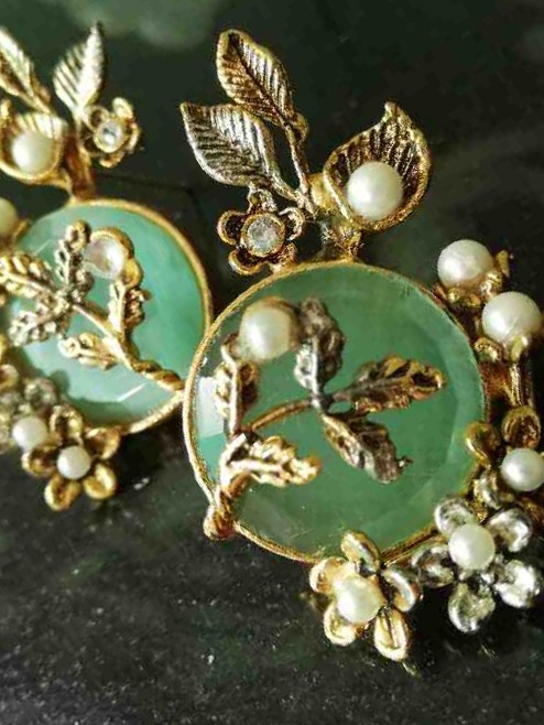 Handmade Stones Earrings - Duplicate IMG # 1