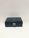 Hand painted Jewelry Box (blue)