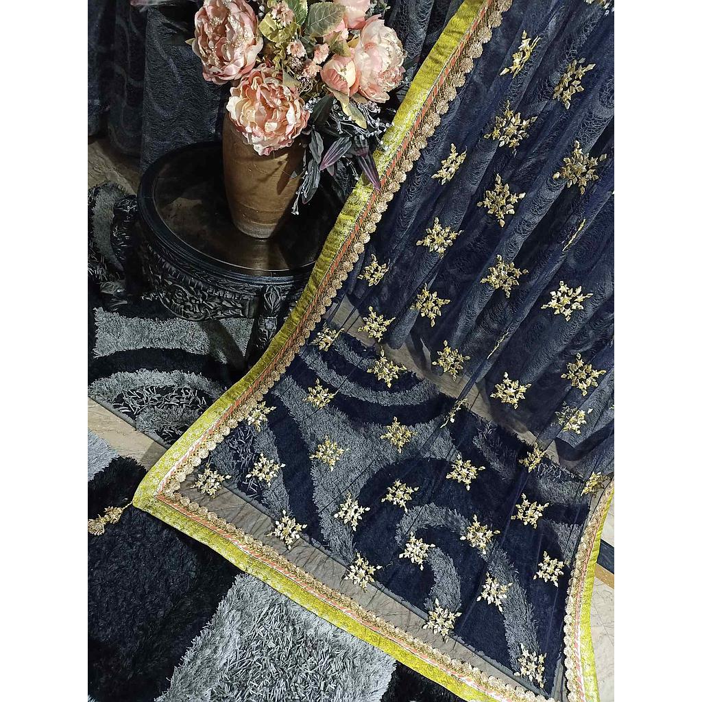 Handmade Beautiful Mehndi Dupatta