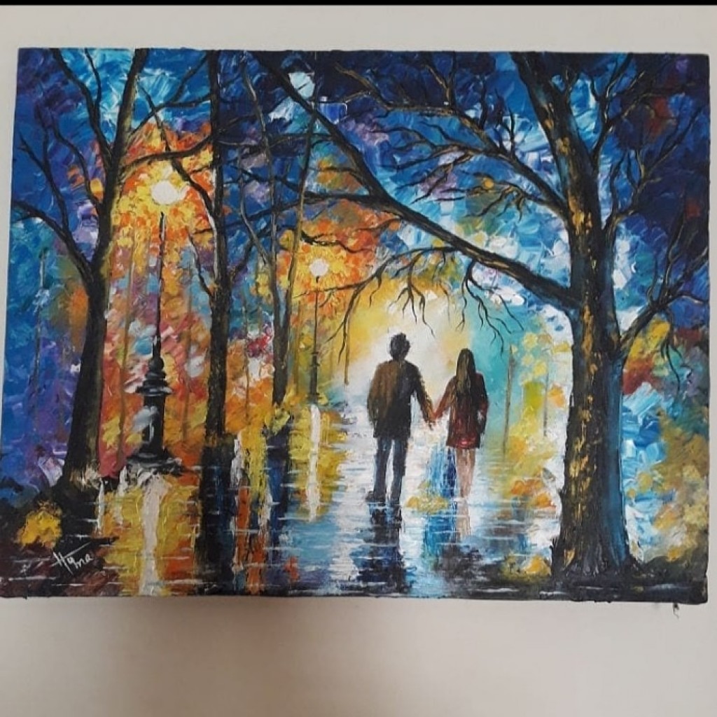 (knife painting)