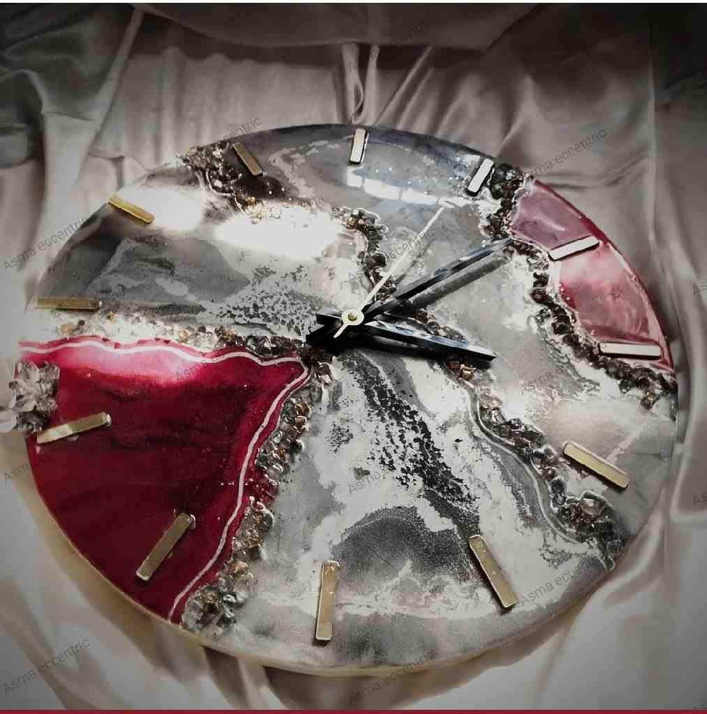 Resinart Wall clock 