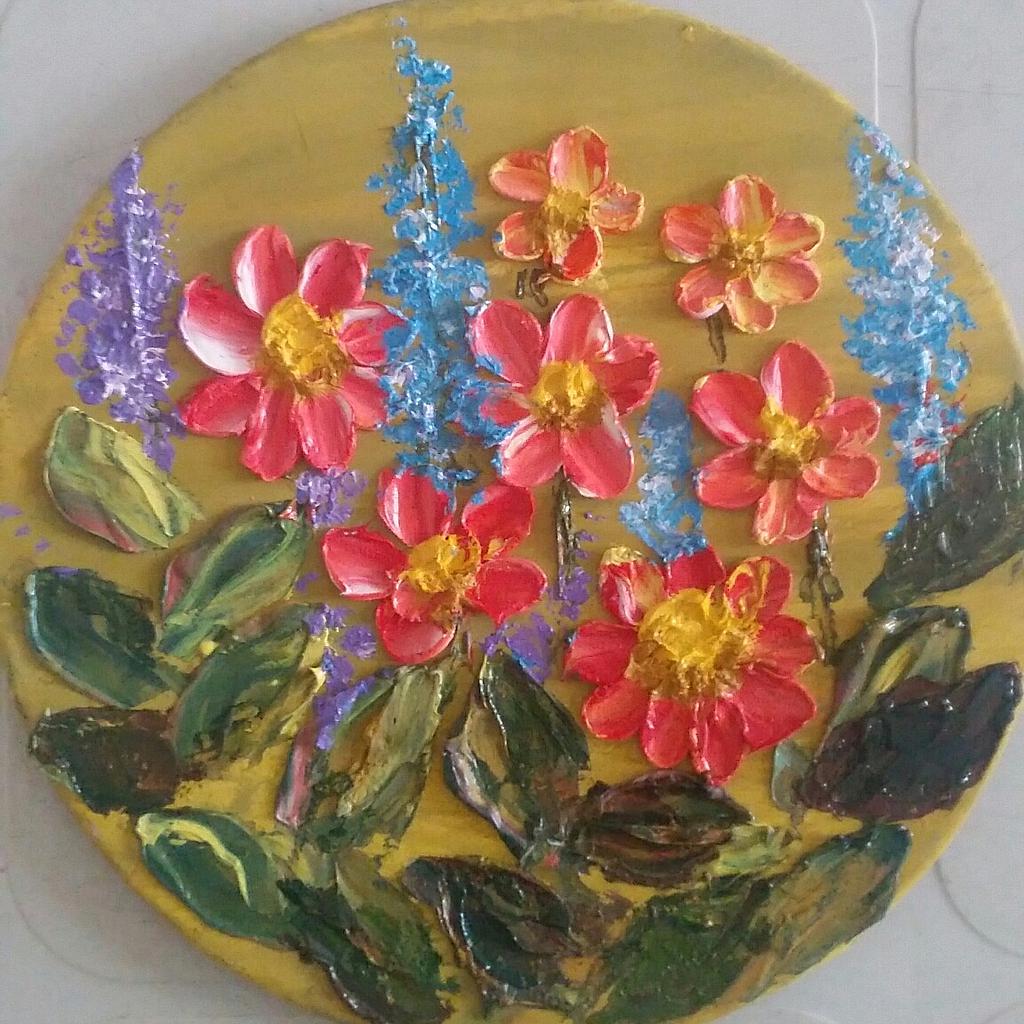 Floral knife work