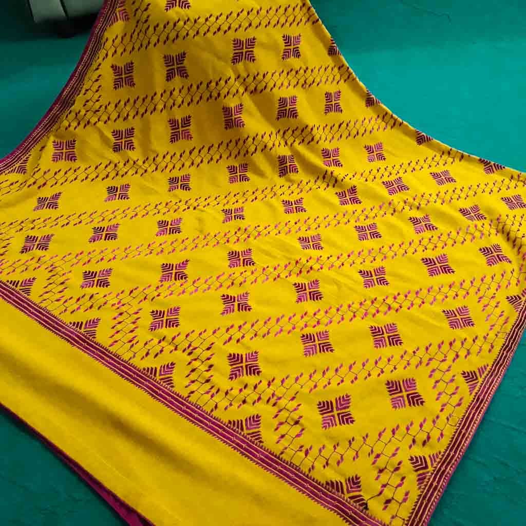 Full Embroidered Phulkari Shawl
