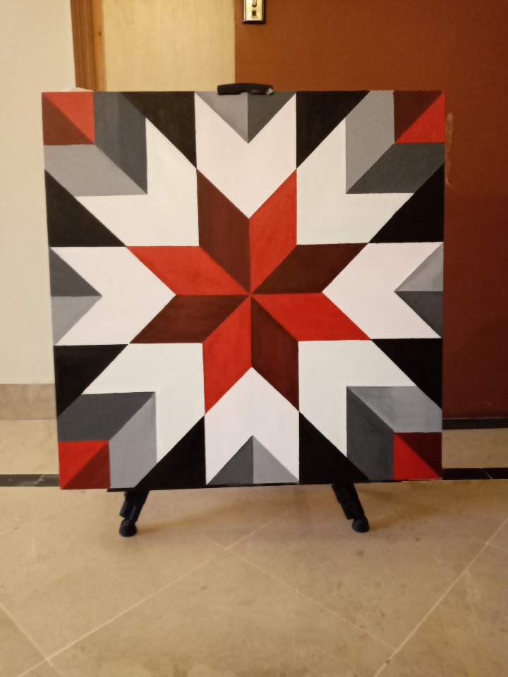 Geometrical pattern design.