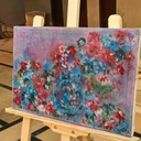 A Spilled Bouquet Oil Painting