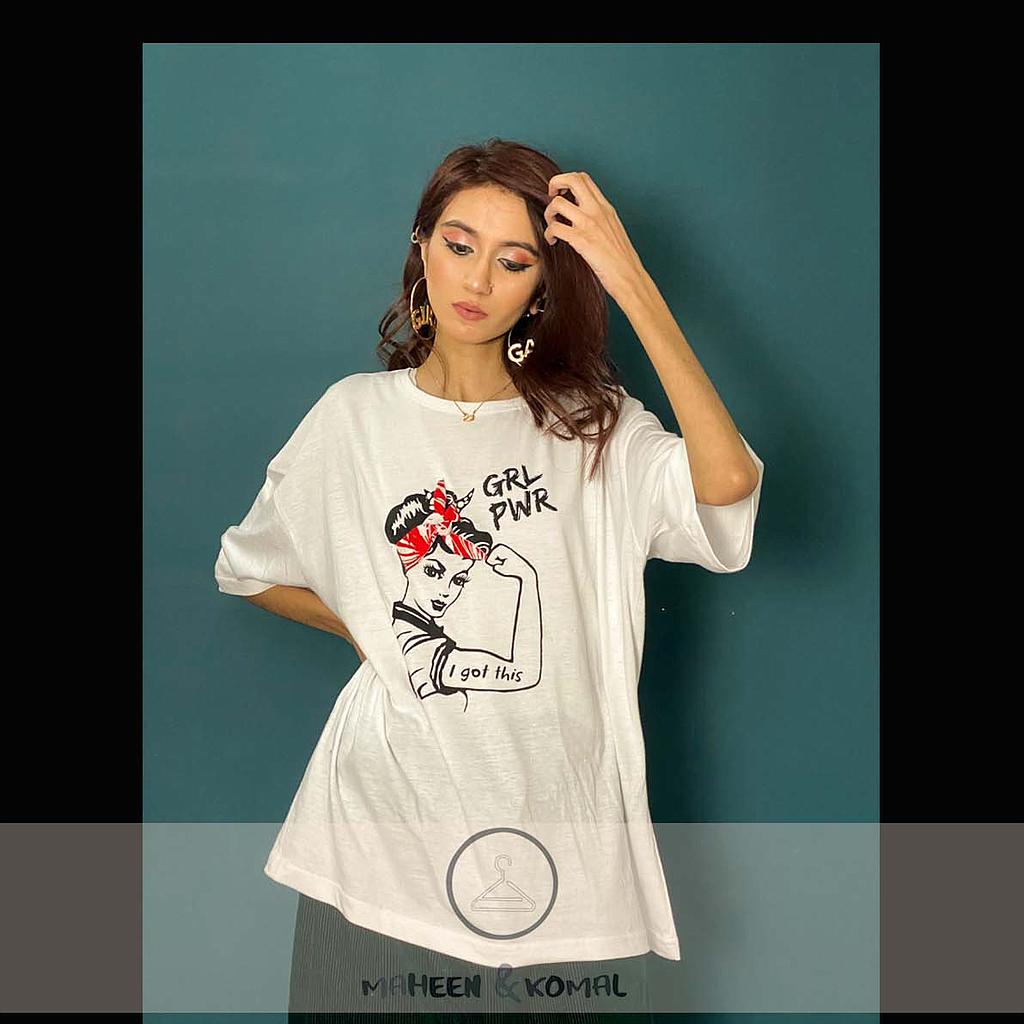 Girl power tee