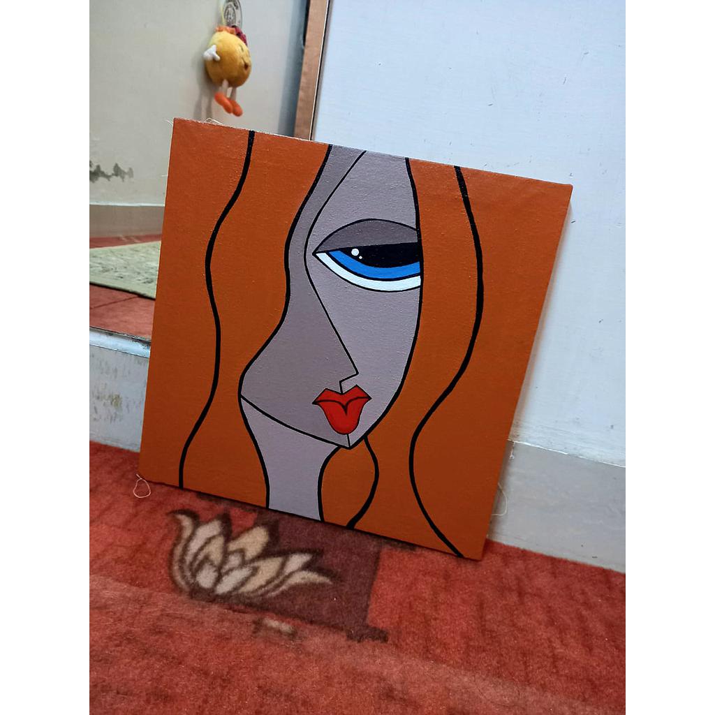 Abstract Face Painting