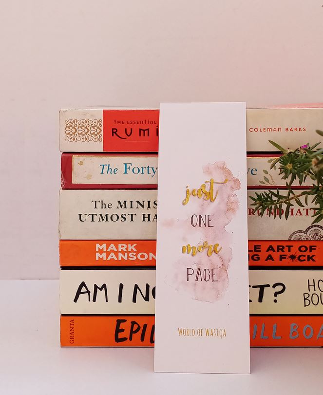 Bookmark- Just one more page