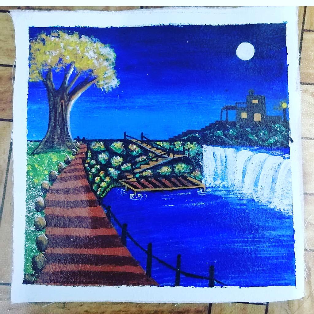 A walk at night