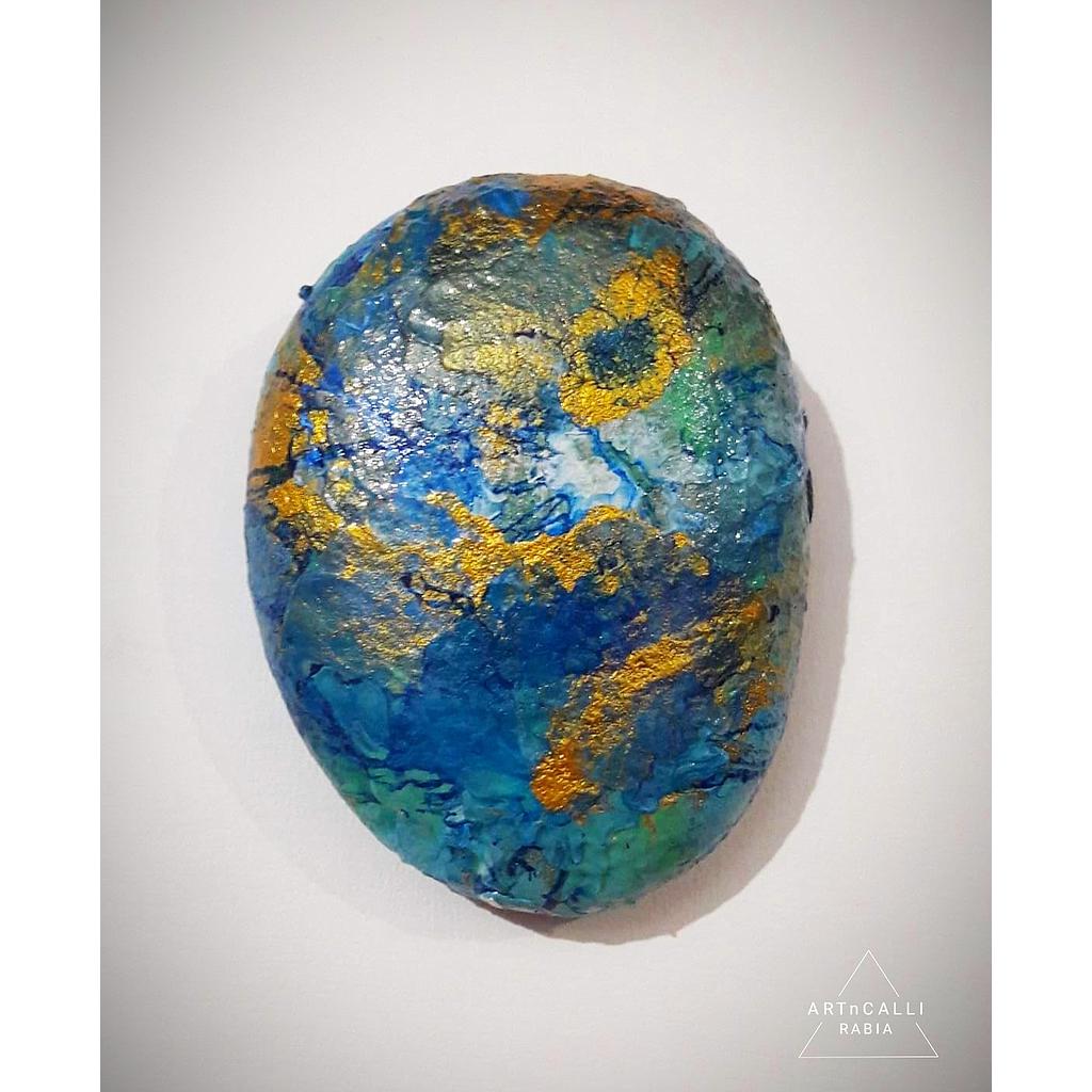 "Shine" A Painted Stone