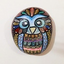 "Pretty Owl" A Painted Stone