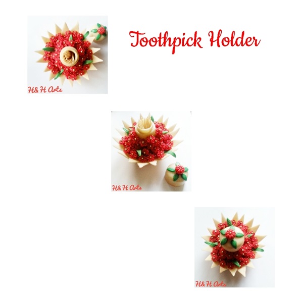 Handmade Toothpick Holder