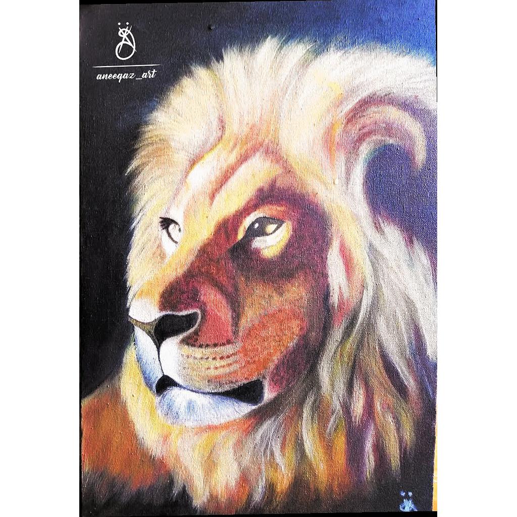 Lion Painting