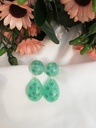 Floral Resin Earrings