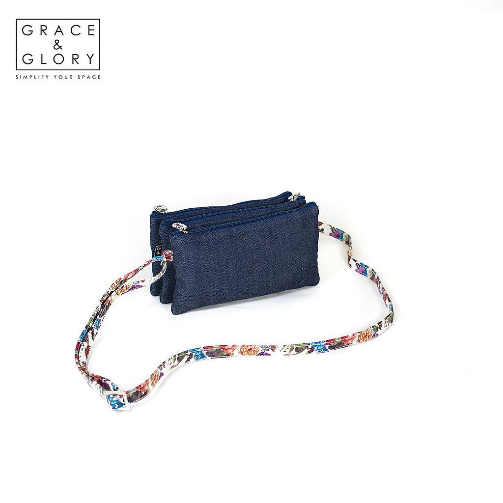 Rugged Crossbody In Denim