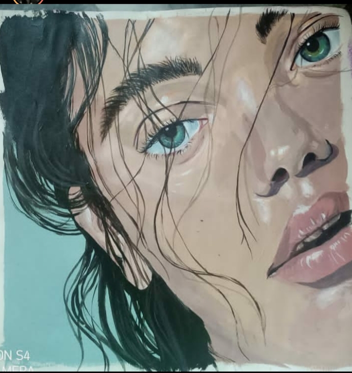 acrylic portrait