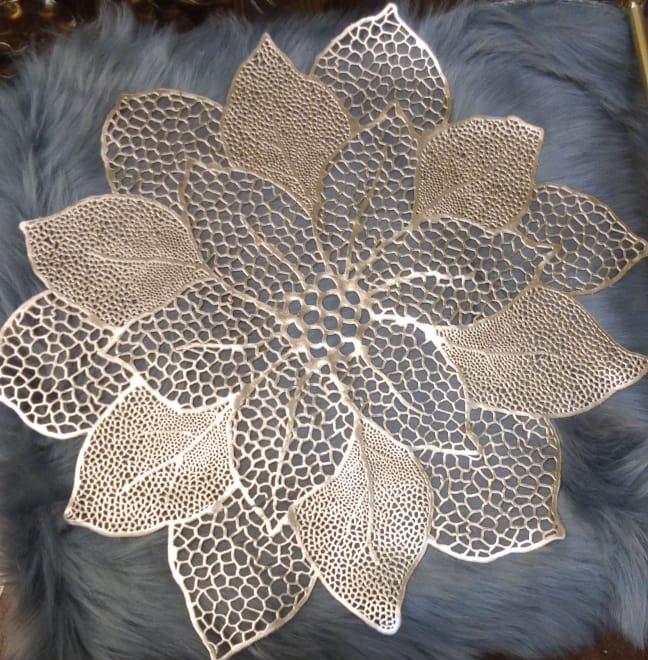 Laser cut place mats