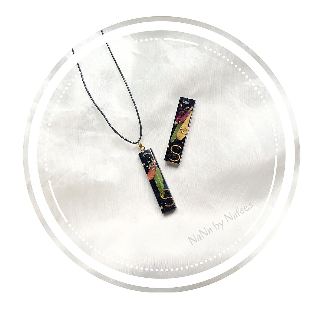 Alphabet name pendant