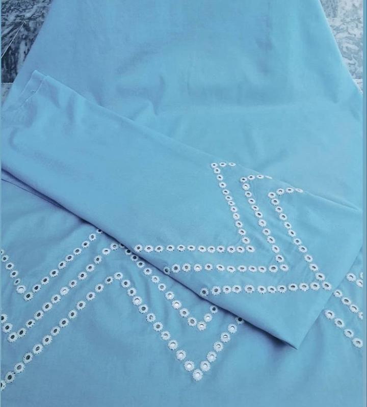 Unstitched Mirror work Shirt