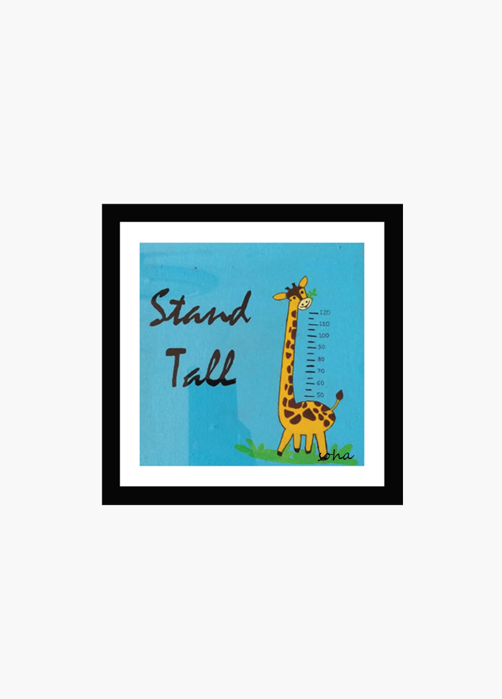 Wall frame for baby’s room.