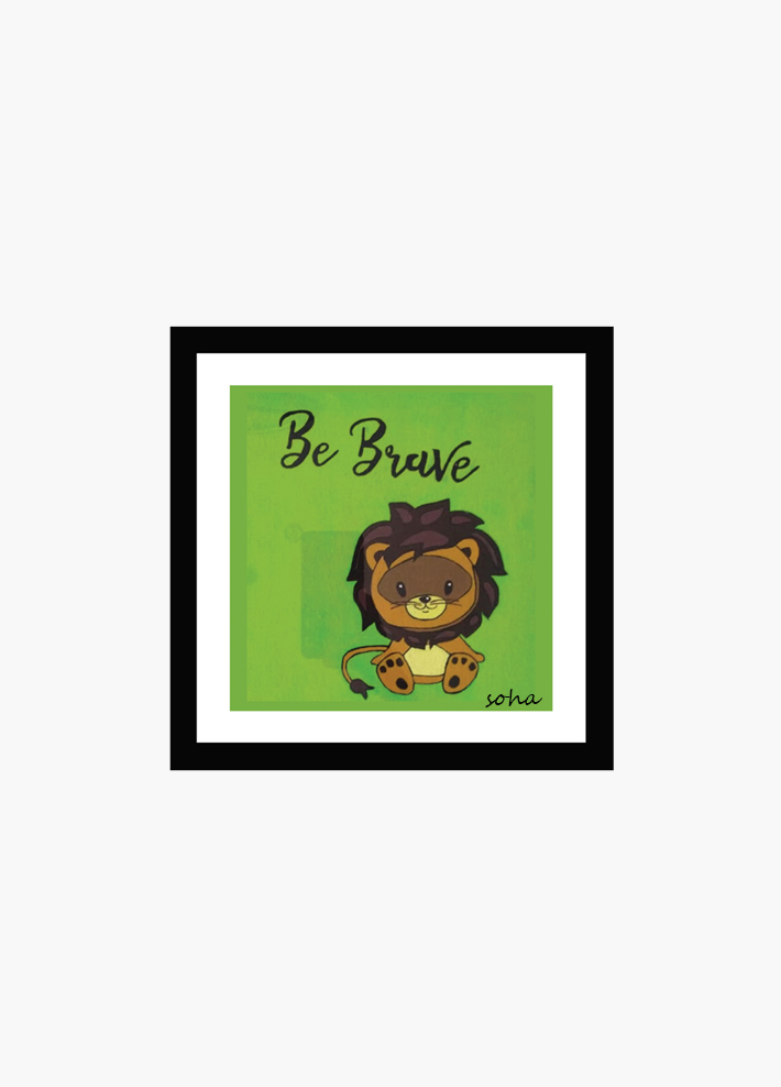 Wall frame for baby’s room.