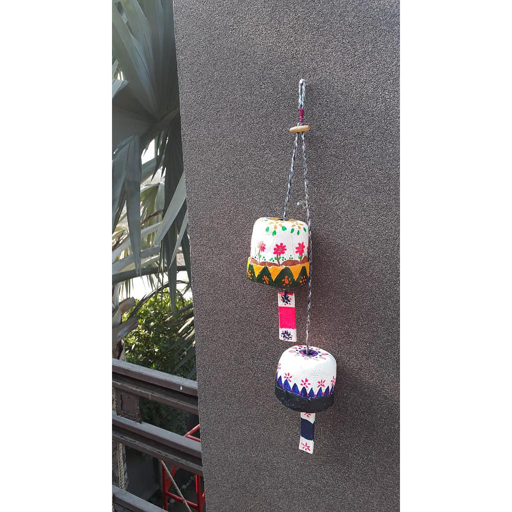 Handmade clay bell
