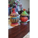 Wooden hand painted Decoration piece 