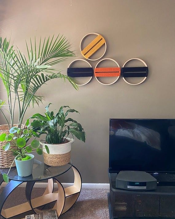 Modern Yarn Wall Decor