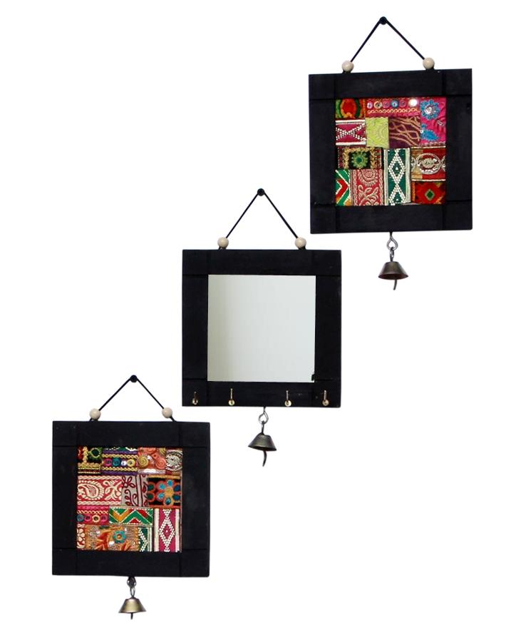 Panel Set Of 3 + Key Chain Holder