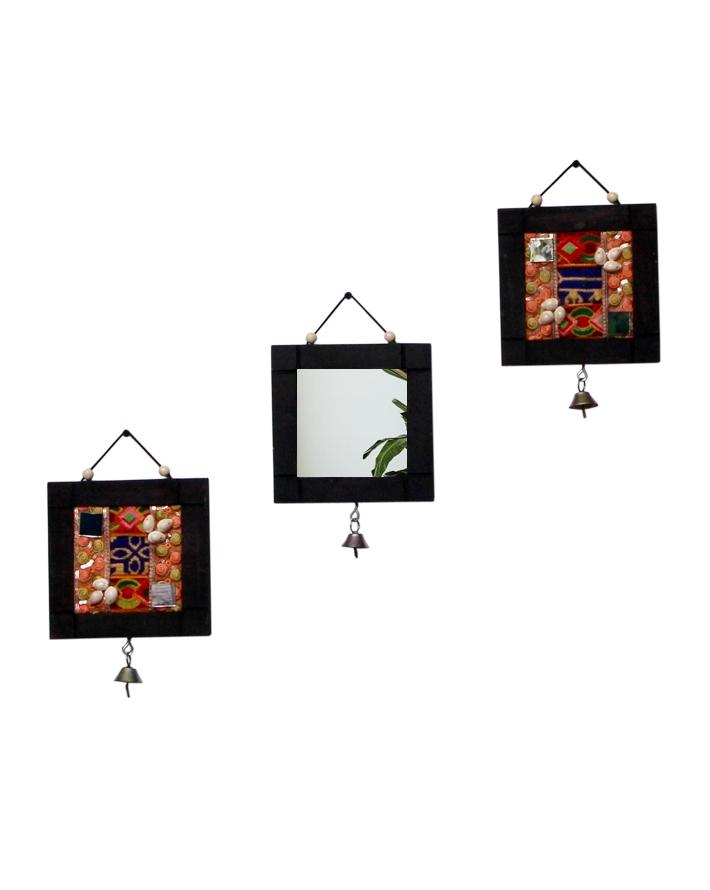 Panel Set Of 3 with Shells
