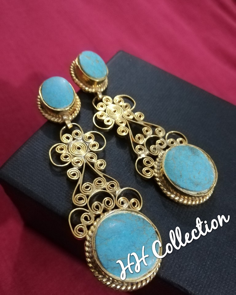 Handmade Kundan Earrings