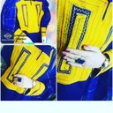 Royal Blue Embroidered