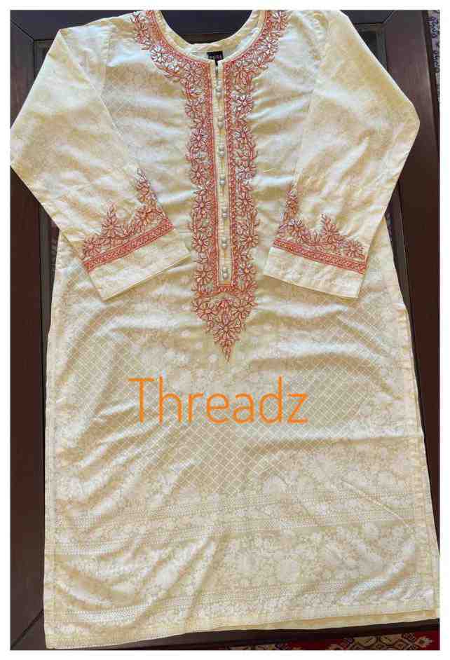 Block-Printed Shirt with Gotta Work