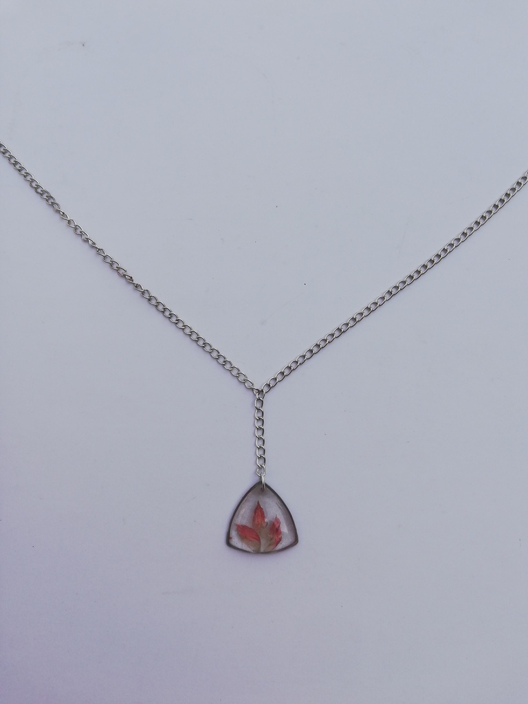 Elegant Dried Flower Pendant