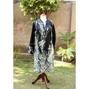 Black Shirt with Hand Embroidered Moti Work