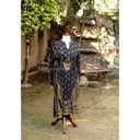 Gota Work Embroidered Shirt with Digital Print