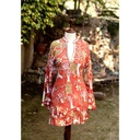 Embroidered Shirt with Sitara and Gota Work 