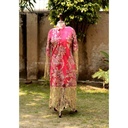 Shirt with West Hand Embroidery and Lace Work