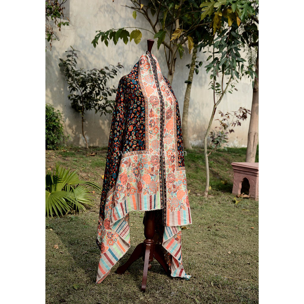 Hand Weaved Pure Kashmiri Kani Shawl