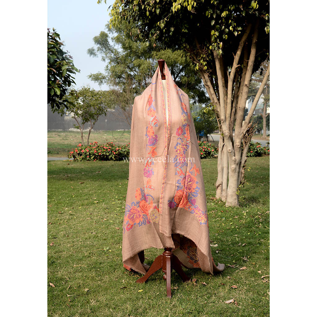 Kaani Border Shawl