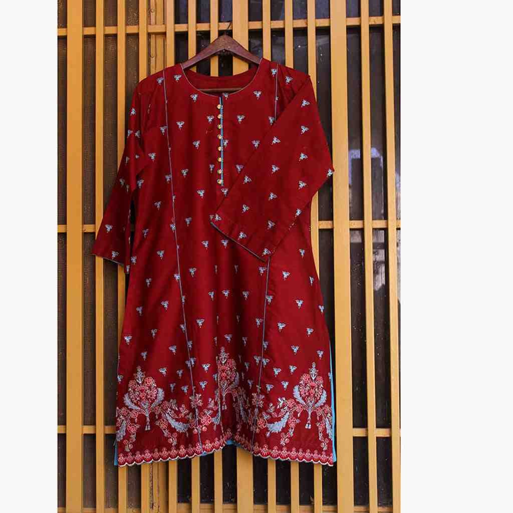 Stitched Embroidered Shirt