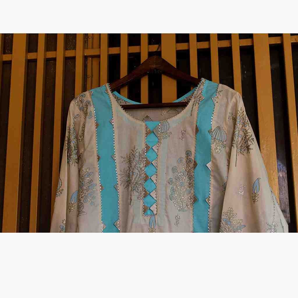 Stitched Embroidered Shirt