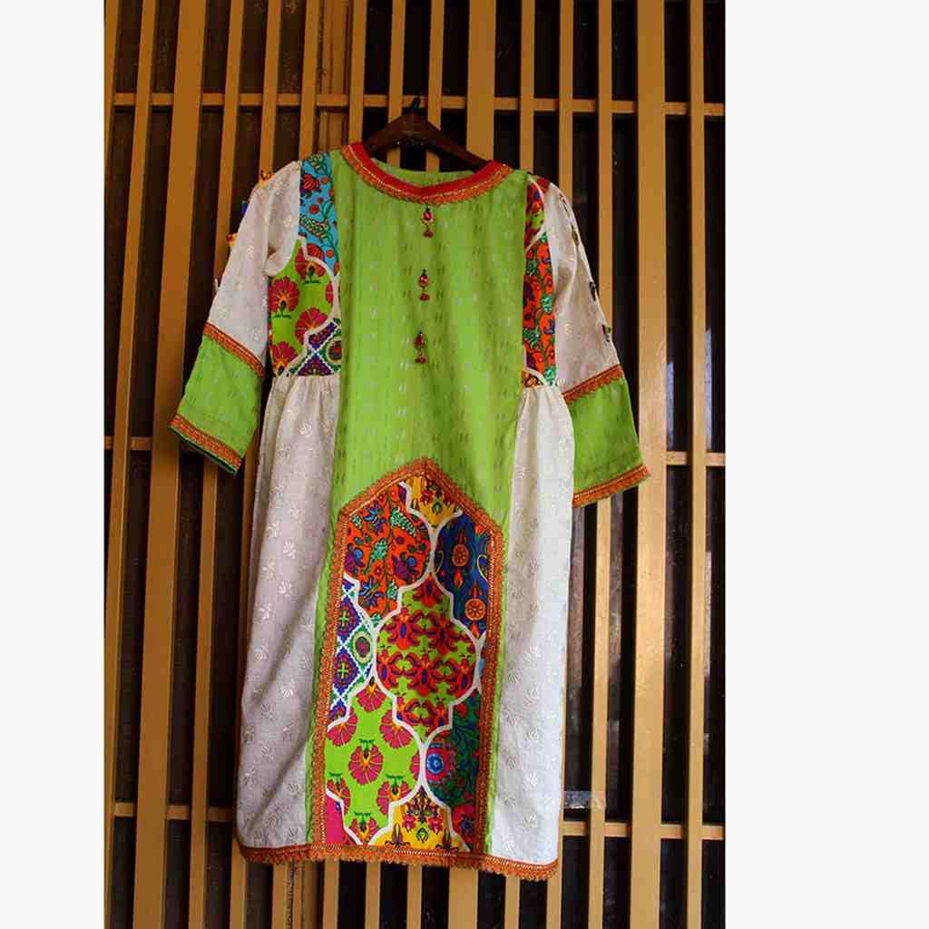 Stitched Embroidered Shirt