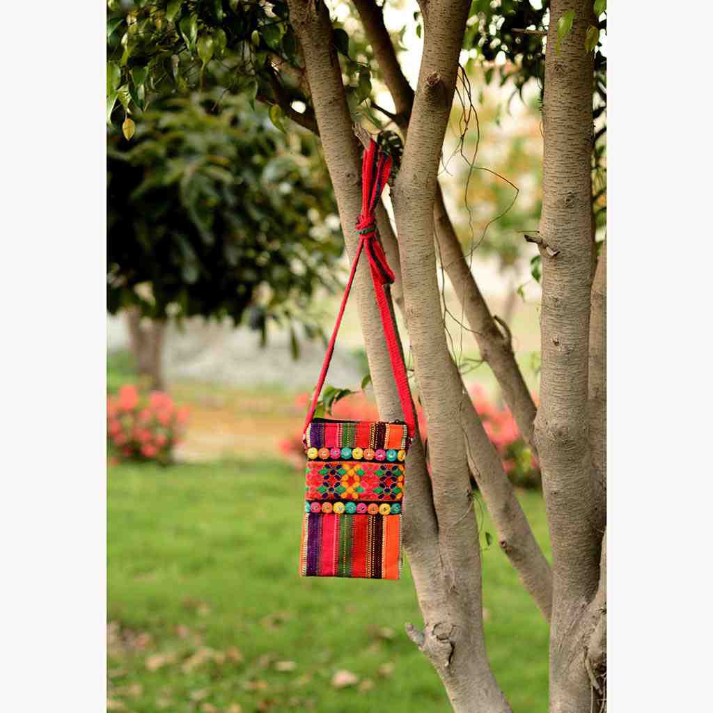 Hand Embroidered Traditional Bag 